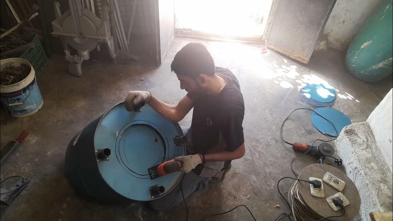 How to make seats out of barrels YouTube