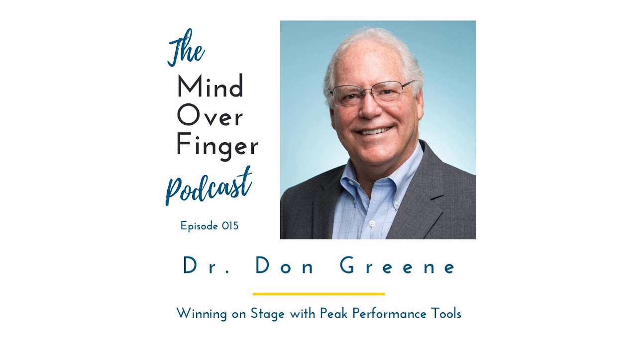 015 Don Greene: Winning on Stage with Peak Performance Tools - YouTube