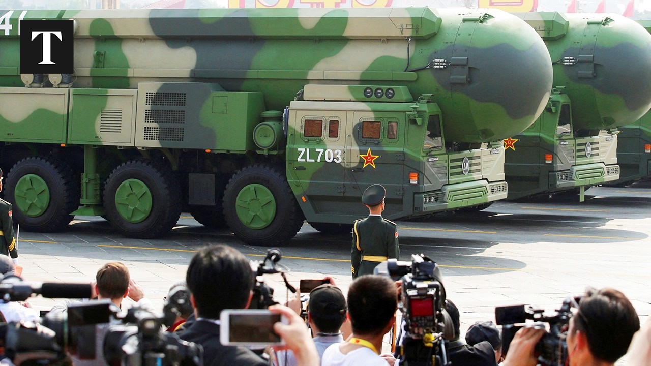 China's Largest Military Parade to Unveil Advanced Weapons - YouTube