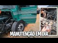 PAULO COLOCANDO MANUTENÇÃO EM DIA NO SCANIA 112