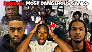 WHO'S MORE ACTIVE? London's Most Dangerous Street Gangs (Part 2) | AMERICAN REACTS TO UK DRILL