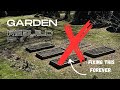 Garden build ep 1  how to make wood beds last forever  how much it costs
