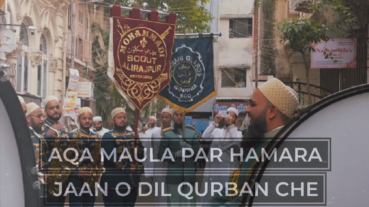 BURHANI GUARDS GODHRA & MOHAMMADI SCOUT ALIRAJPUR COLLABORATING MADEH TUNE AT SURAT 1447H🥁😍 