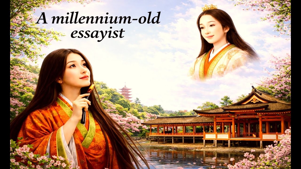 A millennium-old essayist       The Pillow Book : 枕草子