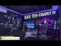 Biaya  desain favorit  kamar gamers sultan 5x5m dengan setup gaming lengkap pc gaming  ps 5