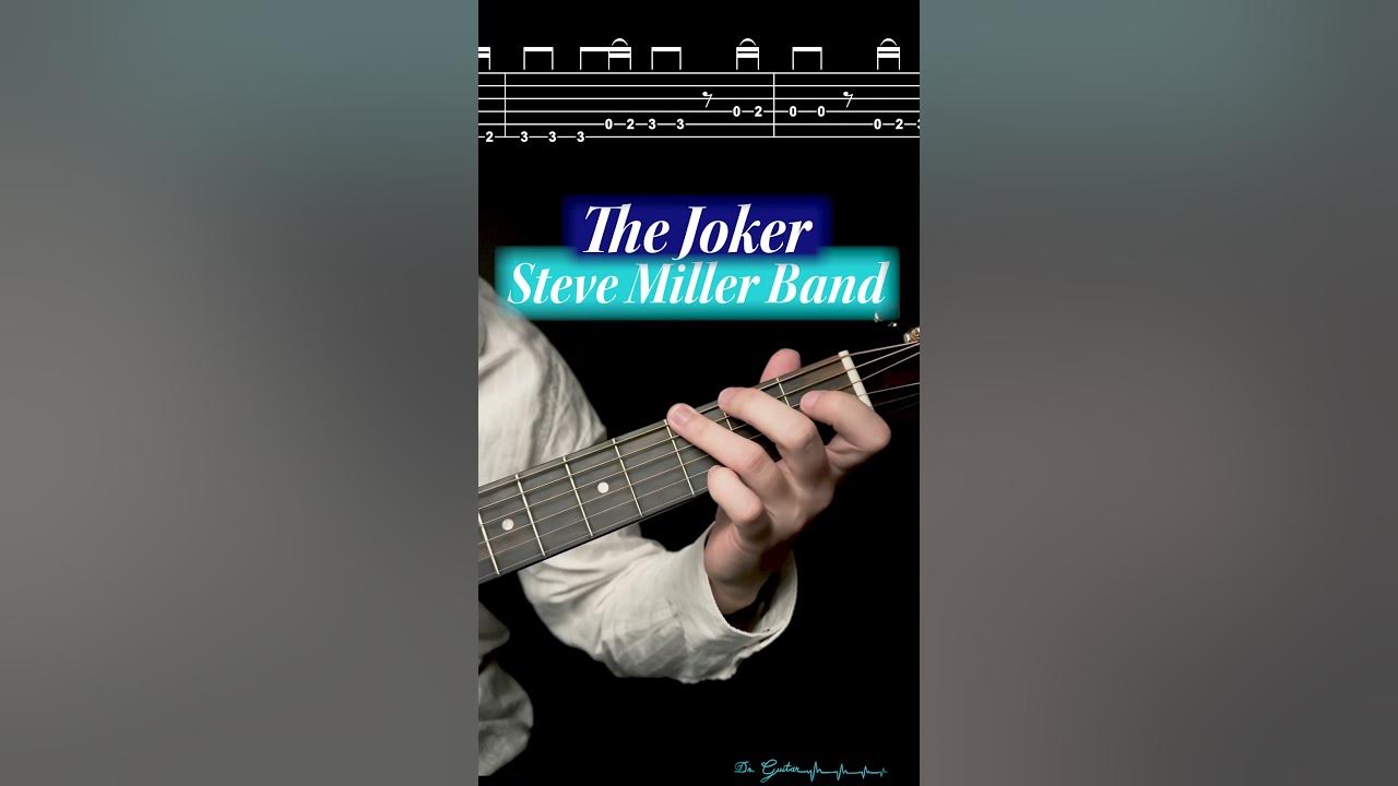 The Joker - Steve Miller Band | (Main Riff) Tabs Tutorial - Dr. Guitar