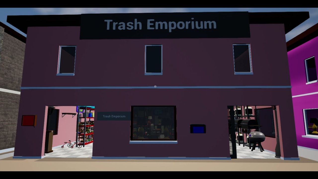 Торжественное открытие мегамагазина Hera's Trash Emporium!