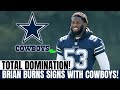 COWBOYS SECURE BRIAN BURNS TO LEAD A DOMINANT NEW DEFENSE UNIT! | Dallas Cowboys News