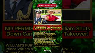 WILLIAM’S ULTIMATUM! ⚔️ The Moment He Caught Tom Parker Bowles!