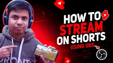 How To Live Stream on YouTube Shorts With OBS Studio 2025 | PC Se Shorts Feed Main Kaise Live Kare?