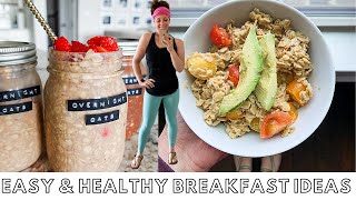 5 EASY PLANT-BASED BREAKFAST IDEAS (Great for weight Loss) // Healthy Vegan Meals