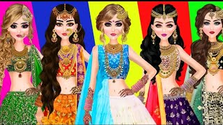 Indian Wedding Fashion Makeover Game - Indian Bridal Wedding Dress up - Fashion Stylist screenshot 4