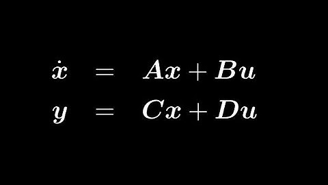 Control Systems Engineering | TDG | Part 22 | State Space (Part 1)
