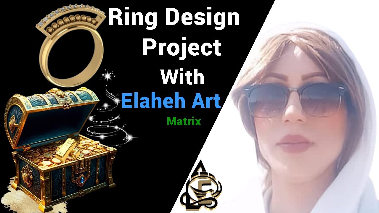 How to make Ring with Matrix 9 software Jewelry design CAD || Rino ...