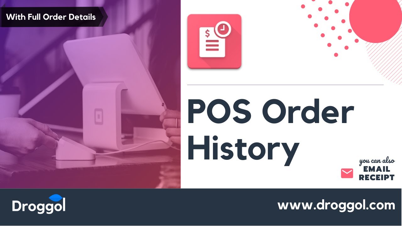 Odoo POS Order history | POS All Orders