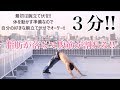 【脂肪燃焼のコツ】3分でも脂肪が減っていく‼