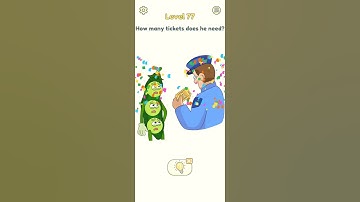 Dop 2 🔥 || Delete one part level 77 || Gameplay walkthrough #shorts #androidgameplay #dop2