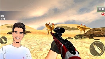 Dinosaur Hunting Game | Jungle Deer Hunting - android gameplay
