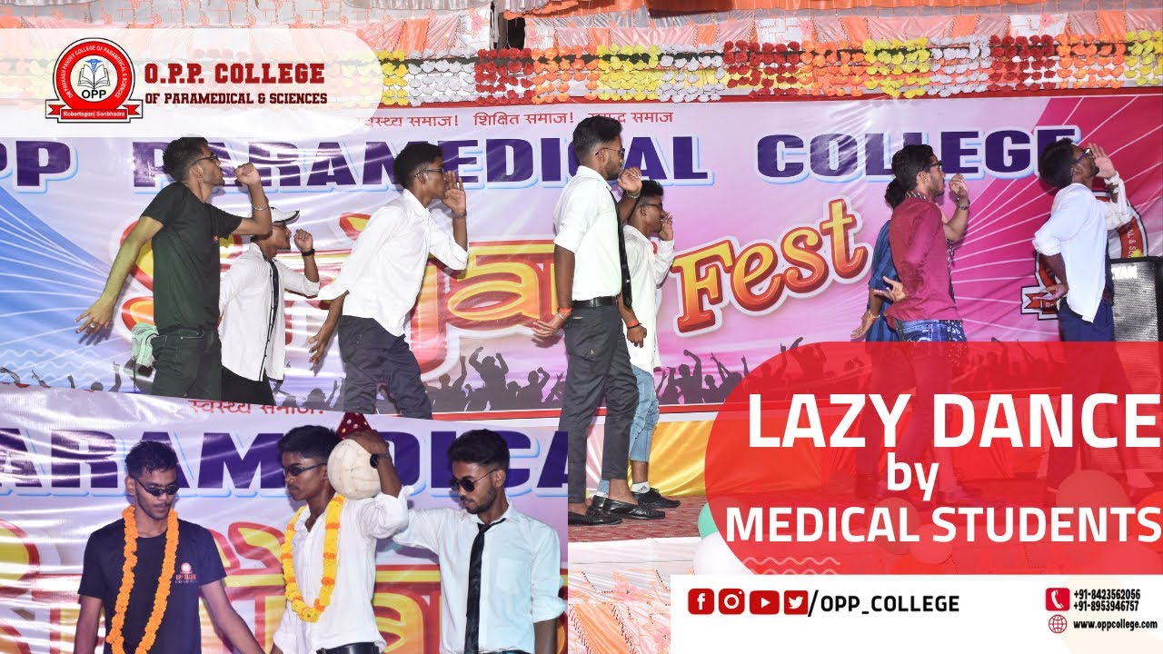 Best Lazy Dance/funny Dance by Medical Students/Expression Dance - YouTube