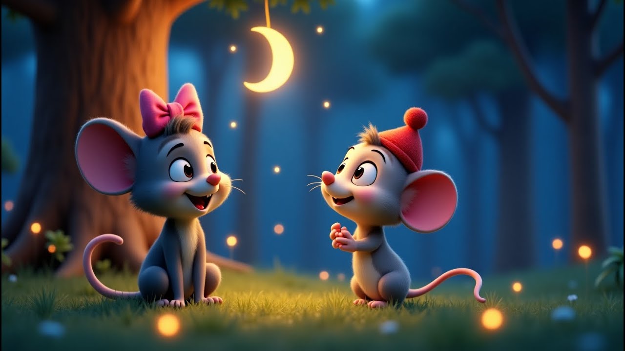 Milo and the Moonlight Adventure 🌙 |Heartwarming Kids Story in 3D Animation | Bedtime Short| Kidusic