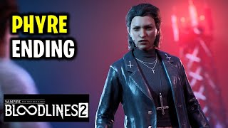 Vampire The Masquerade Bloodlines 2 Good Ending (Phyre Rules Seattle)