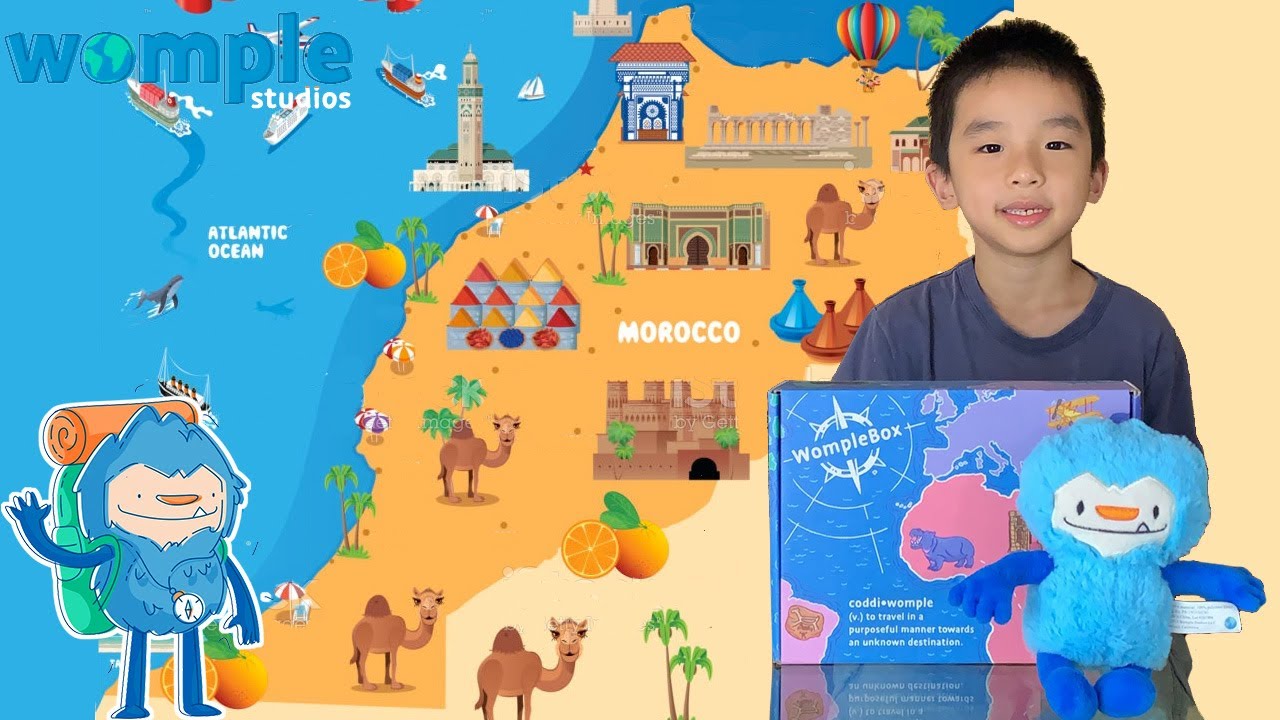 Womple Box Morocco Set Unboxing and Review (Best Subscription Boxes for Kids)