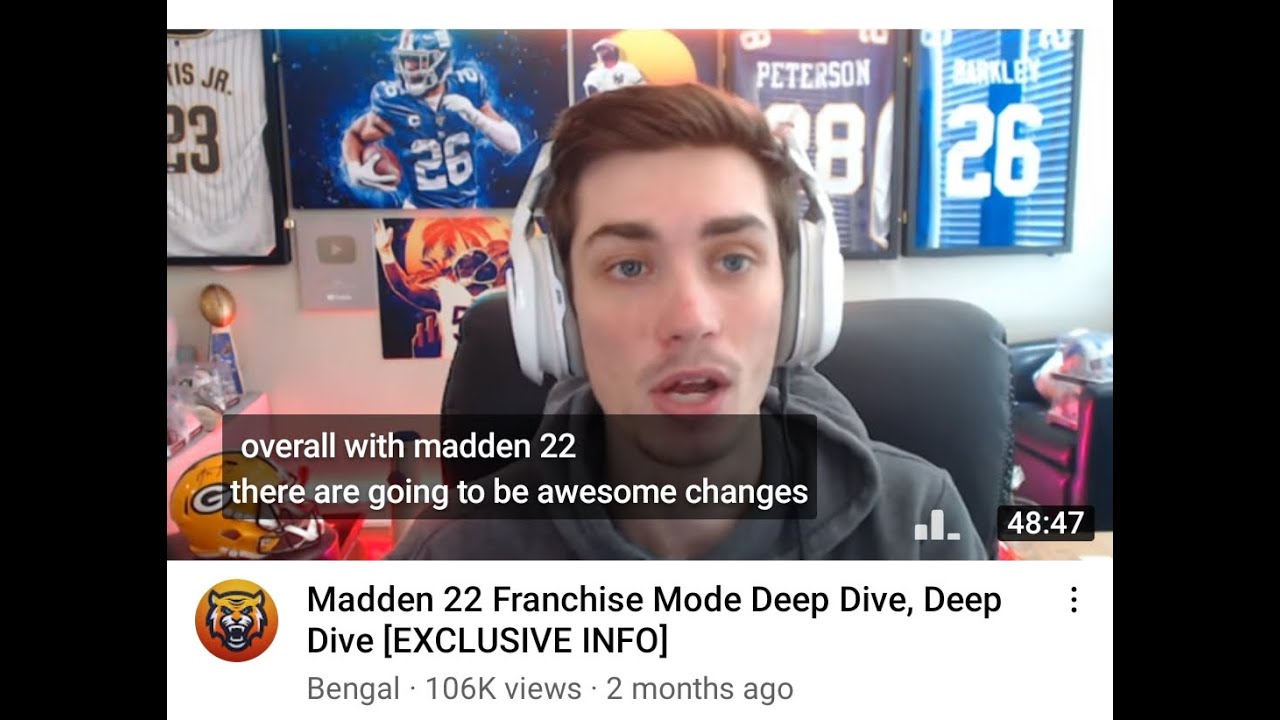 Madden 22 - EA Dev Has 