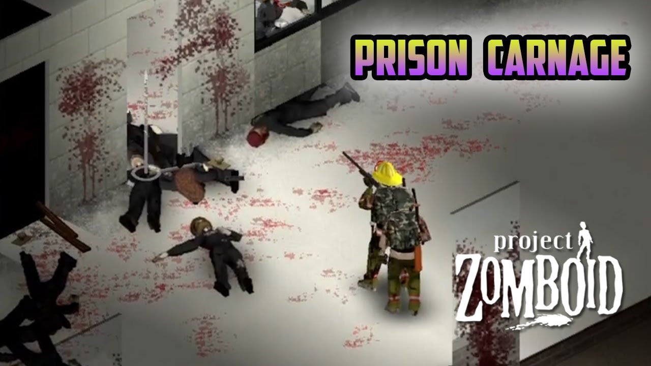 Project Zomboid Multiplayer Clearing The Prison Of Endless Zombies YouTube