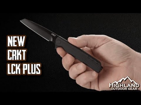 3801KN Нож CRKT LCK+ Drop Point Gray, видео 1