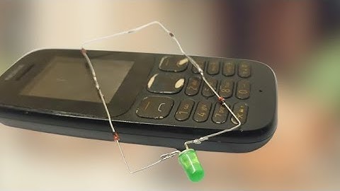 How to make a mobile phone detector circuit without battery  | diy |   Free energy