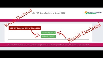 RESULT ANNOUNCED ! NTA UGC NET Result 2021 I GOOD NEWS I JRF Letter I NET Result I ugcnet.nta.nic.in