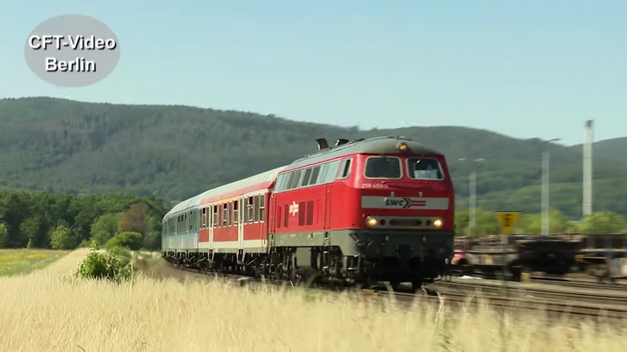 Ersatzverkehr mit 218 und n-Wagen