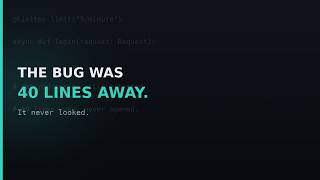 The AI Fixed the Task. It Never Saw the Security Bug 40 Lines Away.