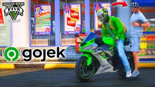 KEI JADI GOJEK PAKE ZX6R DI GTA 5 ROLEPLAY !!! screenshot 2