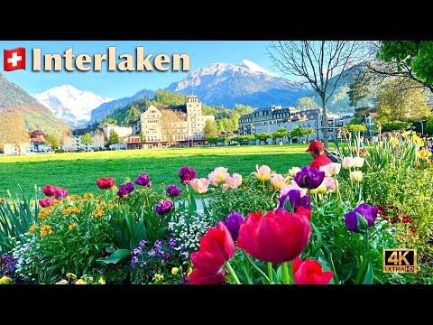 Interlaken , Most Beautiful Town In Switzerland _ Top Travel destination In The World !