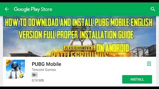 HOW TO DOWNLOAD AND INSTALL PUBG MOBILE ( ENGLISH VERSION ) ON ANDROID | PROPER GUIDE screenshot 5