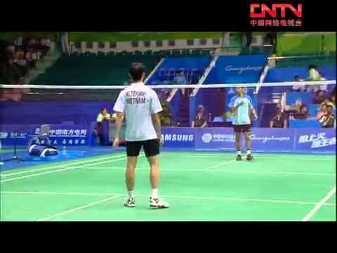 [2010 Asian Games BMS-R1] NG Tien Minh vs Kashyap Parupalli [1]