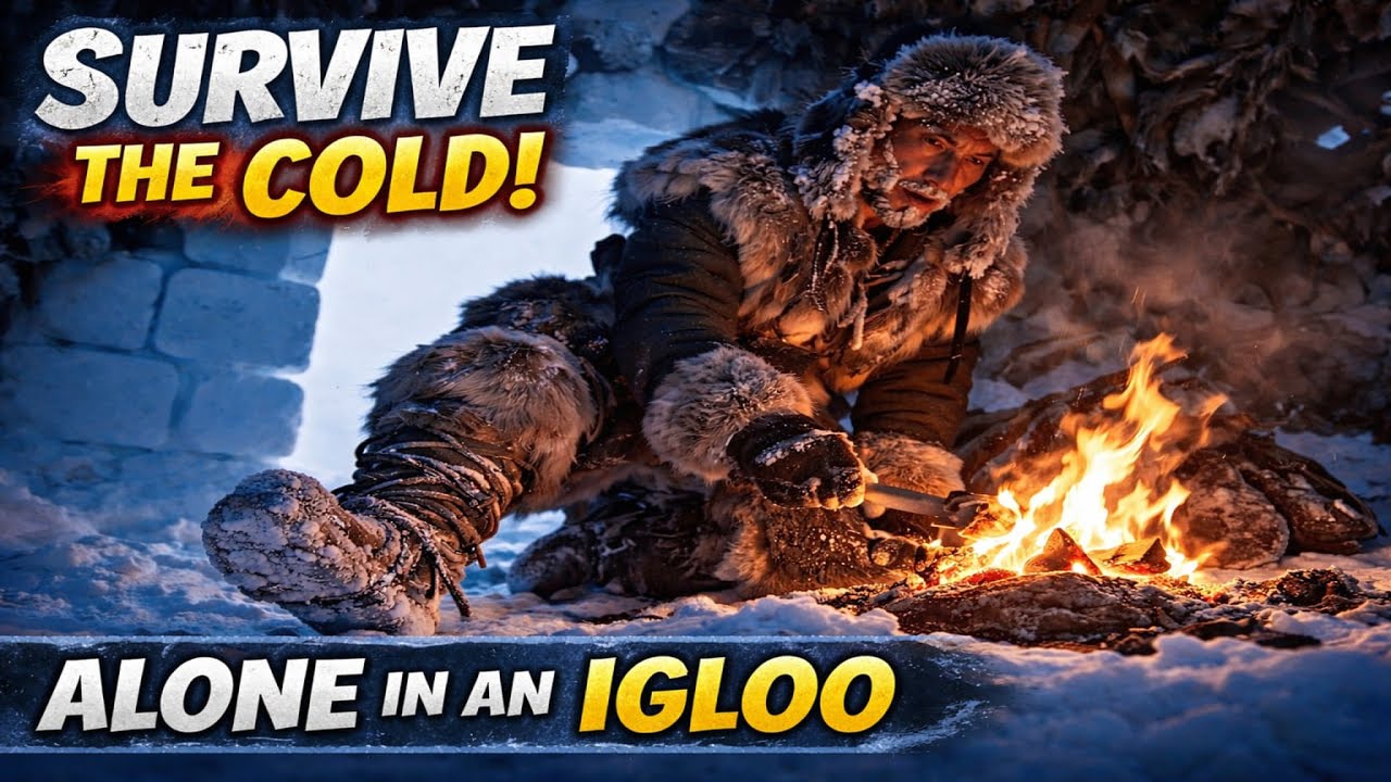 Extreme Cold Survival −71°C | Stranded in an Igloo During Deadly Blizzard 