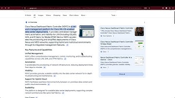 A brief about Cisco Nexus Dashboard
