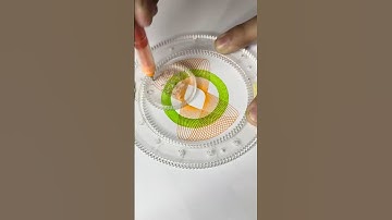 Deeply Satisfying ASMR Spirograph Patterns | Calming Spiral Sound for Rest! #art #shorts #spirograph