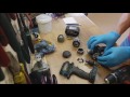 How to disassemble Makita DTW241 BTW241 cordless 18V li ion impact wrench