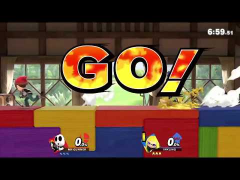 【スマブラSP VIPマッチ】Mii射撃タイプ動画2【vsインクリング】