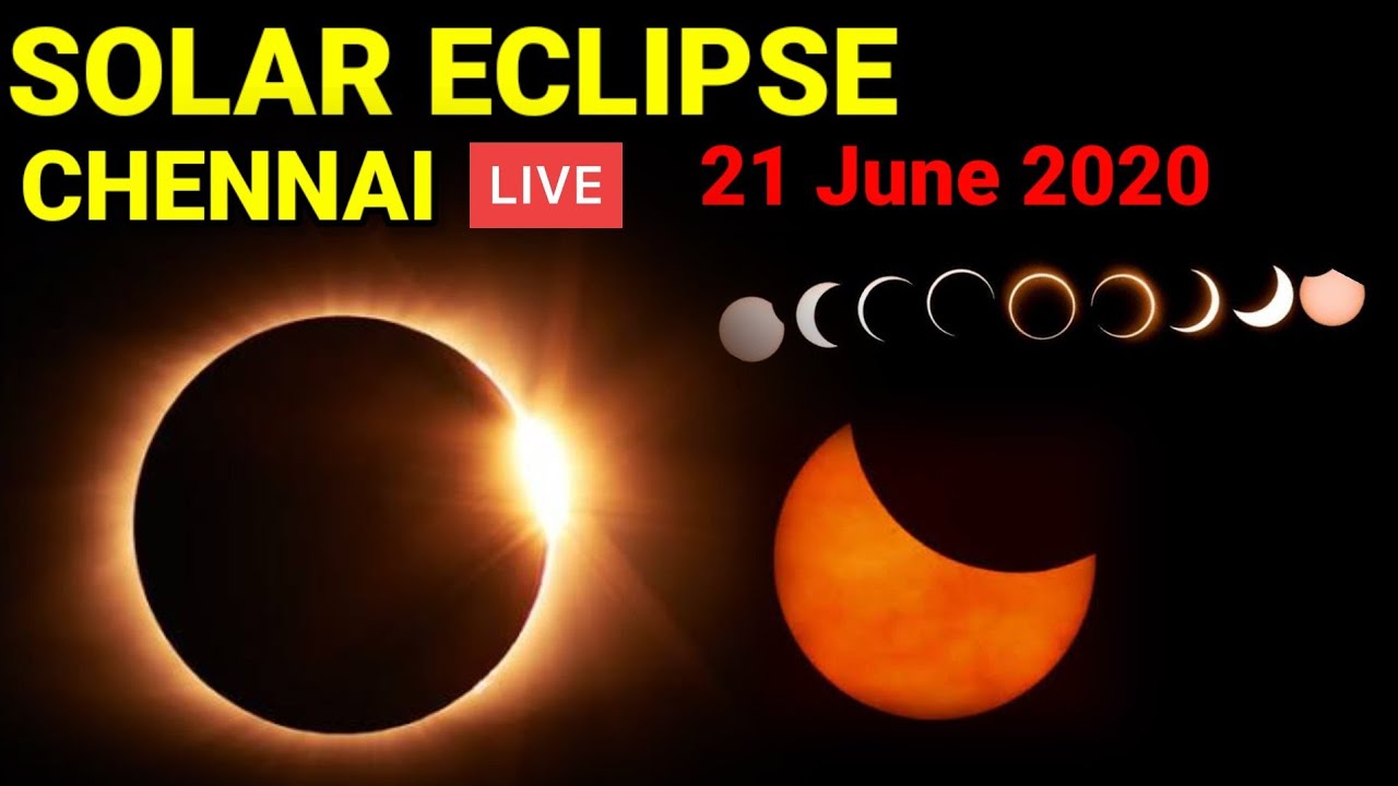 Solar Eclipse LIVE in Chennai by science Veriyan YouTube