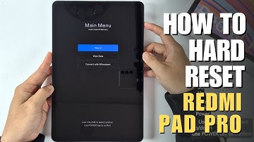 How to Hard Reset Xiaomi Redmi Pad Pro | Removing Password Unlock