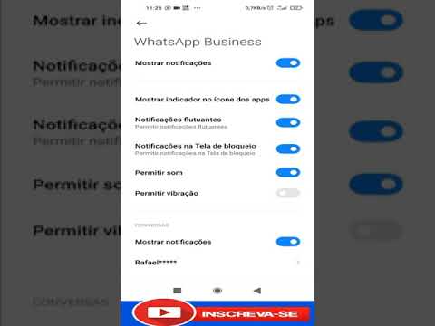 Como Por Notificação de som no Whatzapp No Celular Xiaomi note 9 Por que não tem som de notificação