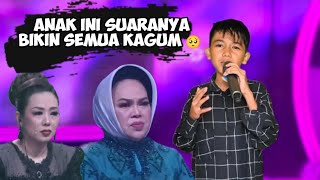 THIS CHILD HAS A VERY MELLOW VOICE THAT ALL THE JUDGES WERE IMPRESSED BY HIS GOLDEN VOICE