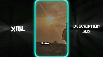 I TRY SO HARD 🥵 || NEW TREND XML || XML TREND 🎟 || preset by @azimmalikyt5196