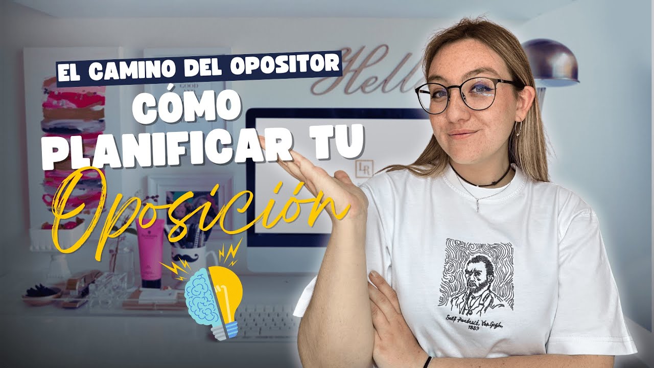 📆 Cómo planificar el estudio de tu Oposición - Paso a paso