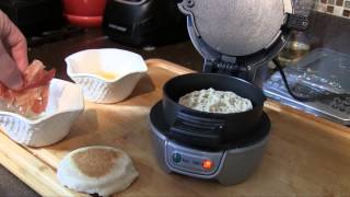 Breakfast sandwich maker review. #glutenfreevibes1 #hamletonbeach #glu