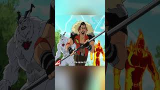 Spider-Man was completely alone against three powerful enemies.#anime #foryou #usa #fyp
